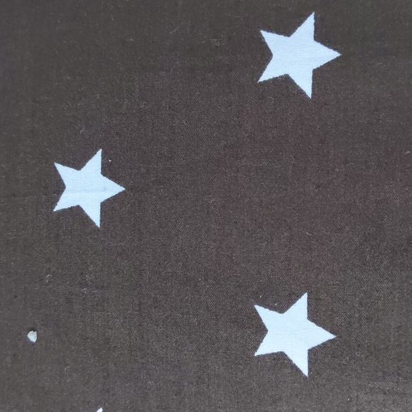 Brand New! Pottery Barn Kids Organic Cotton Twin size Star Duvet Cover in Brown - Picture 5 of 6